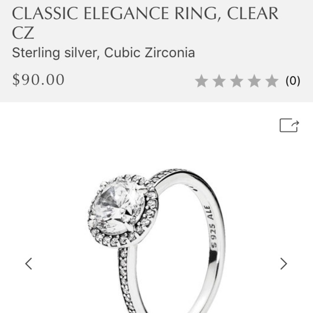 Pandora Classic Elegance Ring